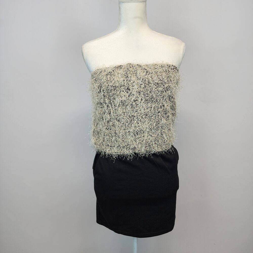Lumiere Strapless Banded Dress Size S Bodycon Evening Sultry Mob Y2K Clubbing